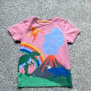 Pink dinosaur shirt